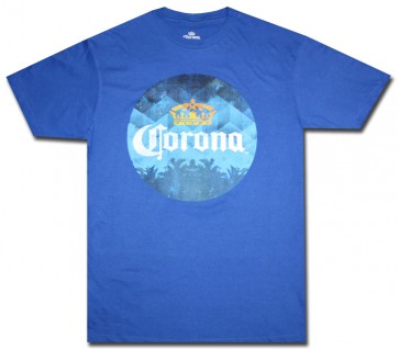 Corona Blue Circle T Shirt