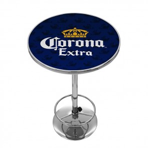 Corona Extra Navy High Top Pub Table