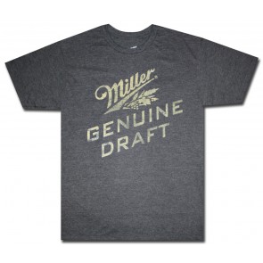Miller Genuine Draft Distressed T Shirt