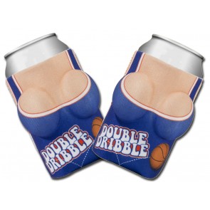 Boobzie Double Dribble Basketball Coozie Set