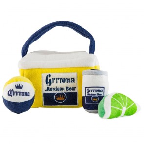 Grrrona Beer Cooler Accessories Plush Dog Toys