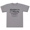 Maker's Mark Classic Label Grey T Shirt