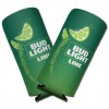 Bud Light Lime Slim Swoosh Coozies
